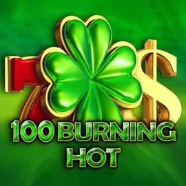 100 Burning Hot online game logo by Amusnet Interactive on nyspins.cc
