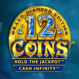12 Coins Grand Diamond Edition by Wazdan, showcased at nyspins.cc – game logo