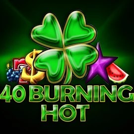 40 Burning Hot by Amusnet Interactive, showcased at nyspins.cc – game logo