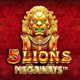 5 Lions Megaways slot visual from Pragmatic Play available on nyspins.cc