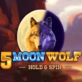 5 Moon Wolf logo by Apparat Gaming Ny Spins Casino