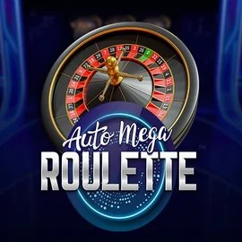 Auto Mega Roulette slot logo by Pragmatic Play at Ny Spins Casino