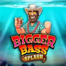 Bigger Bass Splash online game logo by Pragmatic Play on nyspins.cc
