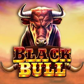 Black Bull slot logo by Pragmatic Play at Ny Spins Casino