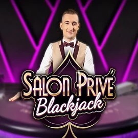 Blackjack Salon Privé slot logo by Ezugi at Ny Spins Casino