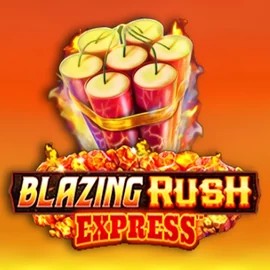 Blazing Rush Express logo by AreaVegas at Ny Spins Casino