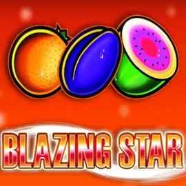 Blazing Star online game logo by Merkur Gaming on nyspins.cc