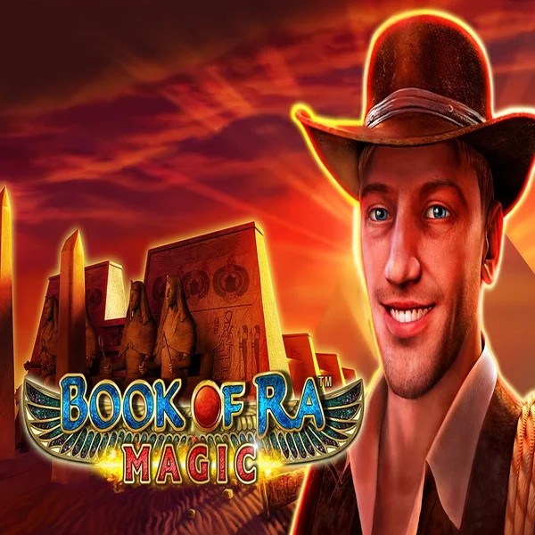 Book of Ra Magic casino game by Greentube – featured logo at Ny Spins Casino