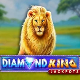 Official Jackpots logo: Diamond King Jackpots by SpinPlay Games at Ny Spins Casino