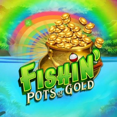 Slots logo of Fishin Pots Of Gold from Gameburger Studios at Ny Spins Casino