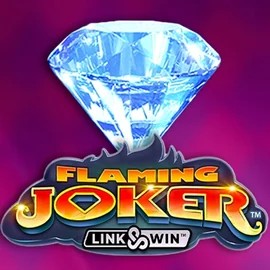 Flaming Joker Link and Win logo – Slots by Barstruck at Ny Spins Casino