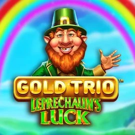 Gold Trio Leprechaun's Luck slot visual from Playtech available on nyspins.cc