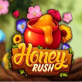 Honey Rush slot visual from  available on nyspins.cc