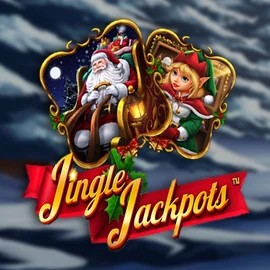Jingle Jackpots slot visual from Dragon Gaming available on nyspins.cc