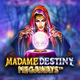 Slots logo of Madame Destiny Megaways from Pragmatic Play at Ny Spins Casino