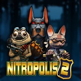 Nitropolis 2 logo by ELK Studios at Ny Spins Casino