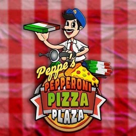 Official Slots logo: Peppe’s Pepperoni Pizza Plaza by Pragmatic Play at Ny Spins Casino
