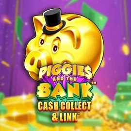 Piggies And The Bank Cash Collect &amp; Link slot logo by Origins at Ny Spins Casino