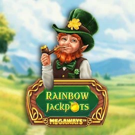 Official Jackpots logo: Rainbow Jackpots Megaways by Red Tiger Gaming at Ny Spins Casino