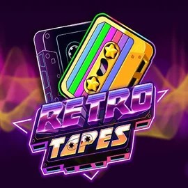 Retro Tapes logo by Push Gaming Ny Spins Casino