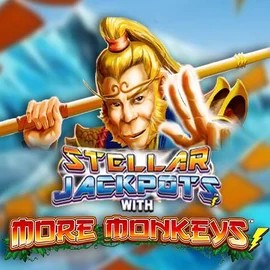 Stellar Jackpots with More Monkeys online slot from Lightning Box Game – play at nyspins.cc