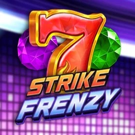 Strike Frenzy online game logo by Pragmatic Play on nyspins.cc