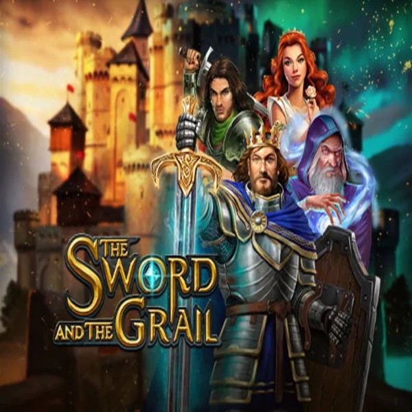 Official Slots logo: The Sword and the Grail by  at Ny Spins Casino